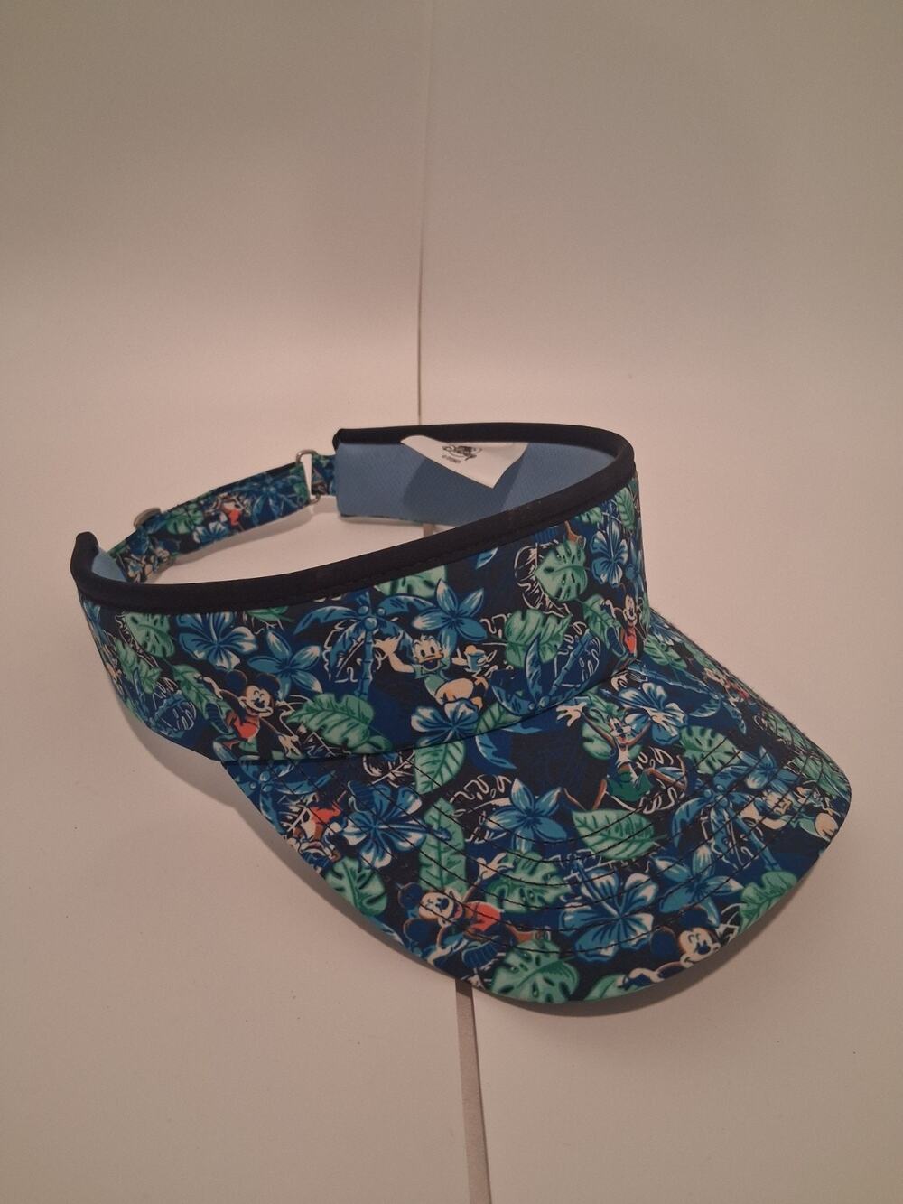 Disney Parks Fun in the Sun Mickey Mouse Tropical Floral Sun Visor Hat Adult